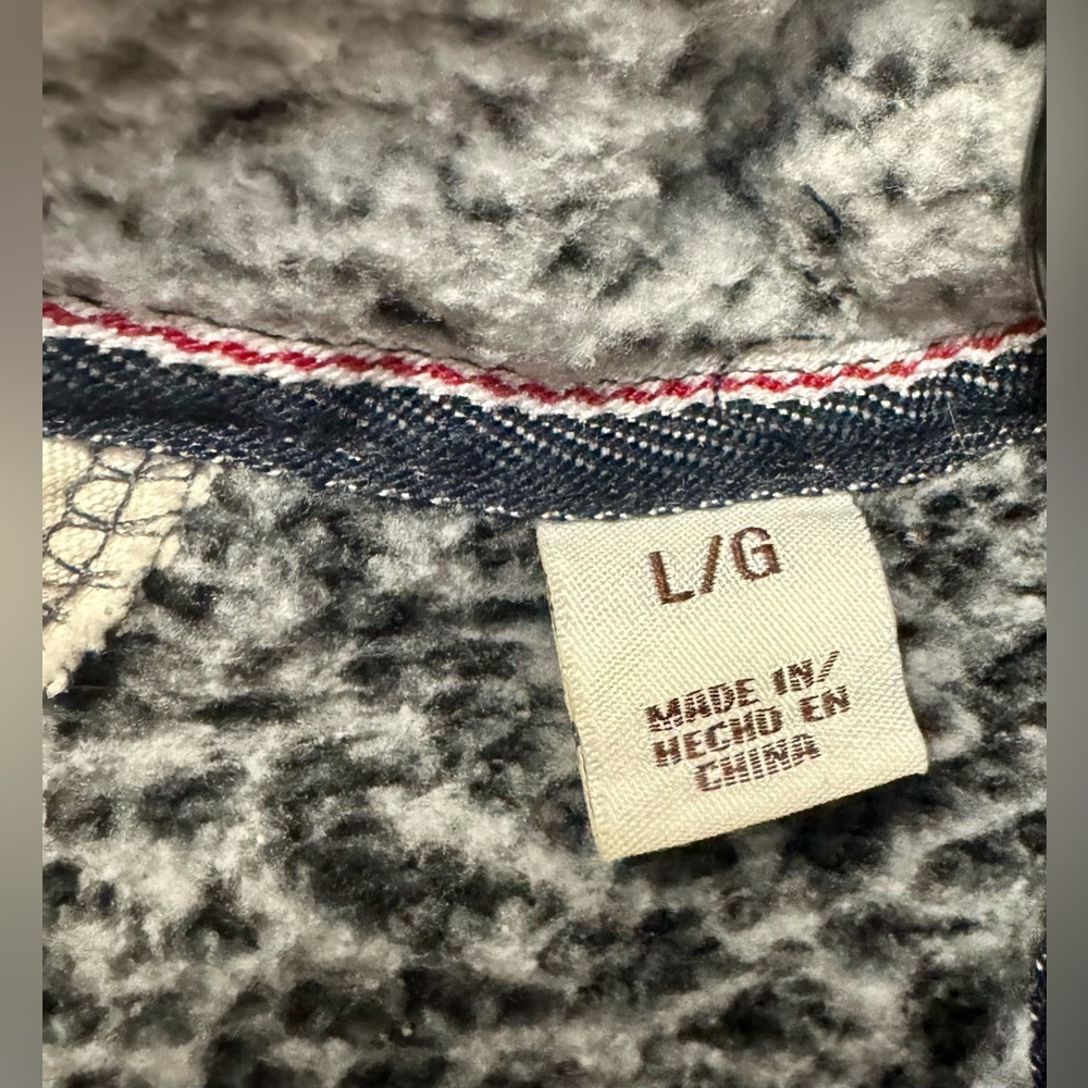 Weatherproof Vintage Sherpa Pullover - 1/2 Zip Size Large - Picture 4 of 5